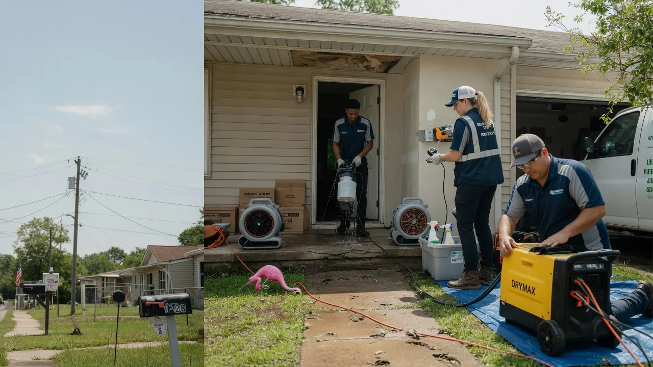 Storm Damage Water Removal in Sheridan, MO near me